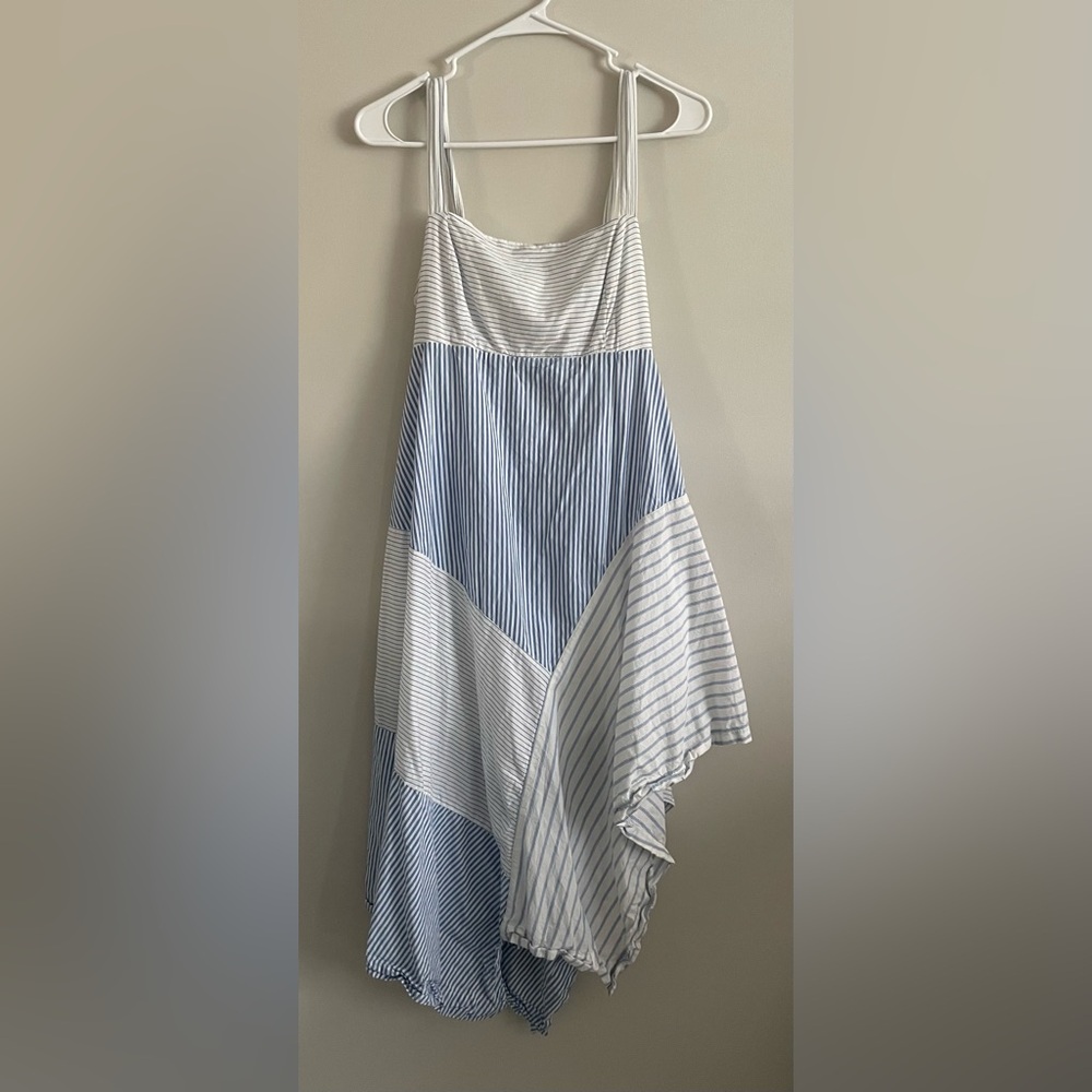 Anthropologie Asymmetrical Square-Neck Midi Dress - Picture 4 of 5